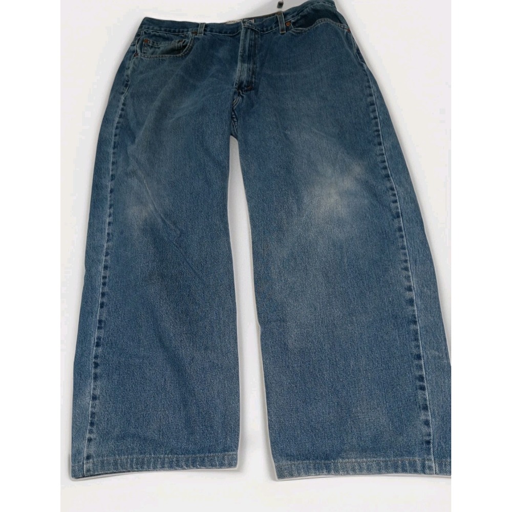 Levi's 550 Mens 40x32 Denim Jeans Relaxed Fit blue (measures 40x30.5) - worn